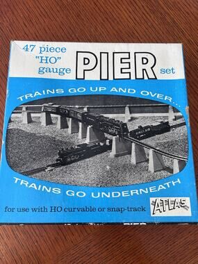 Atlas 47 Piece HO Gauge Pier Set Pre Owned. Never Used.